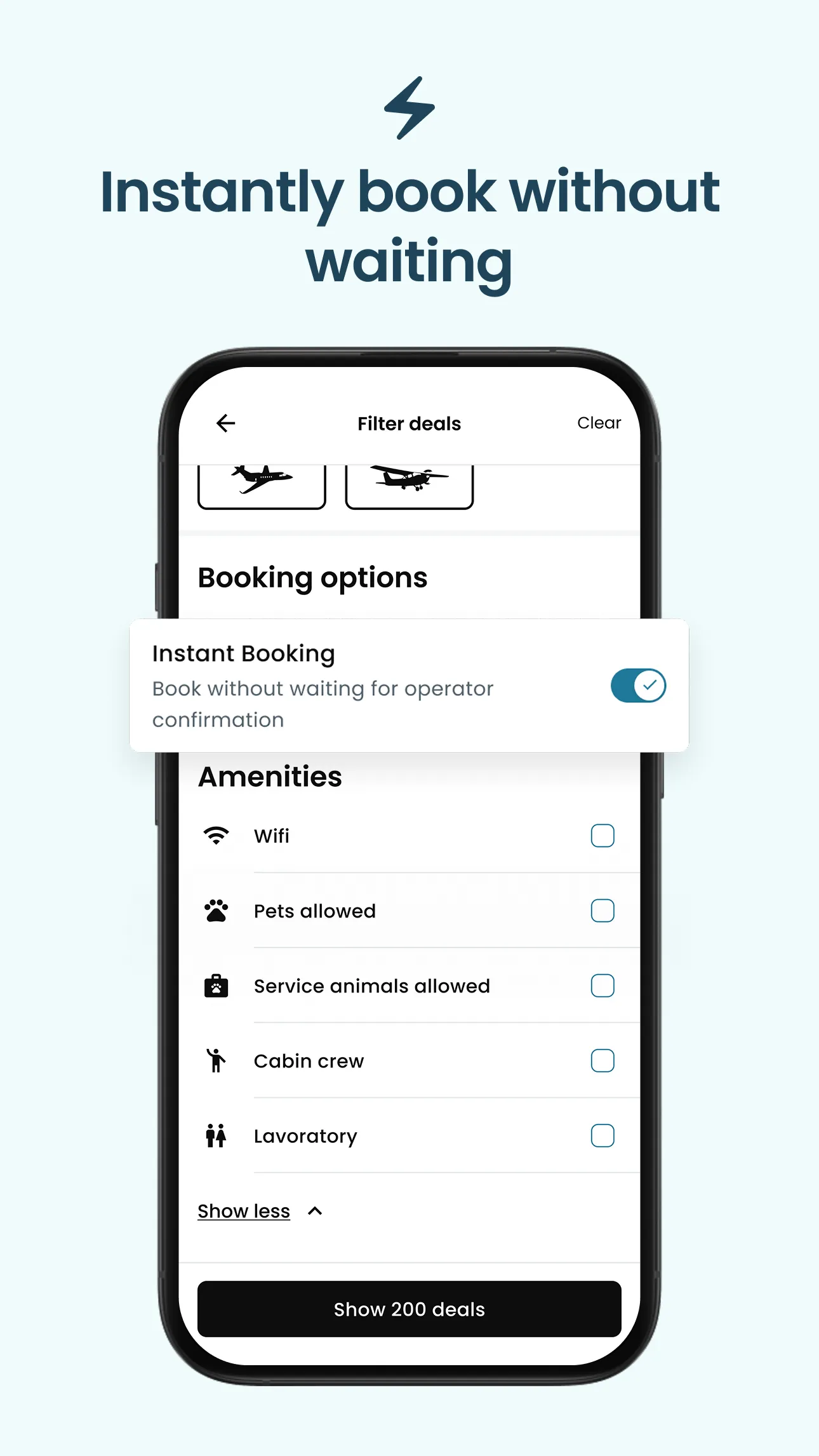 Airble: Charter Flight Booking | Indus Appstore | Screenshot