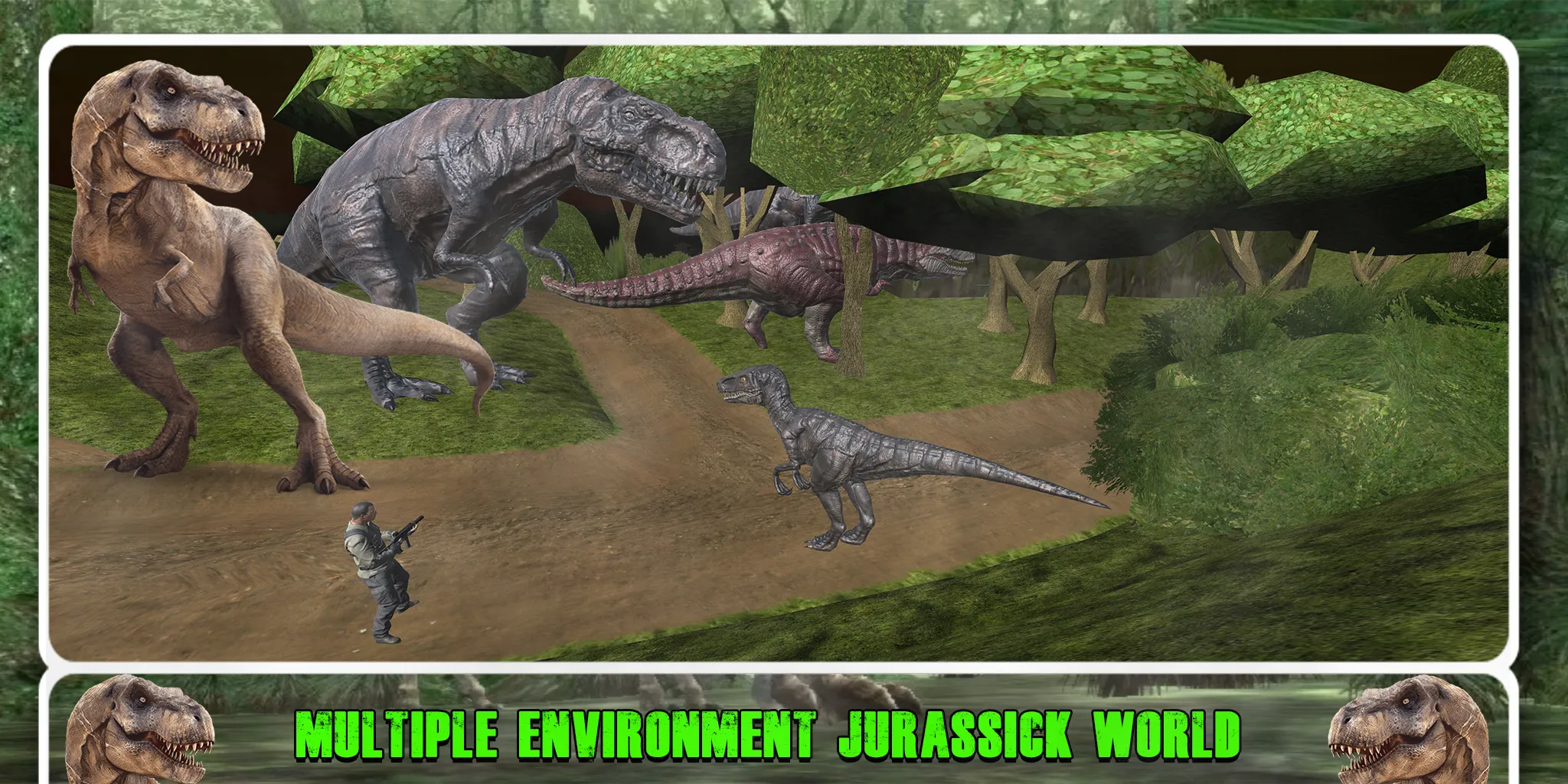 Dinosaur Jurassic hunter | Indus Appstore | Screenshot