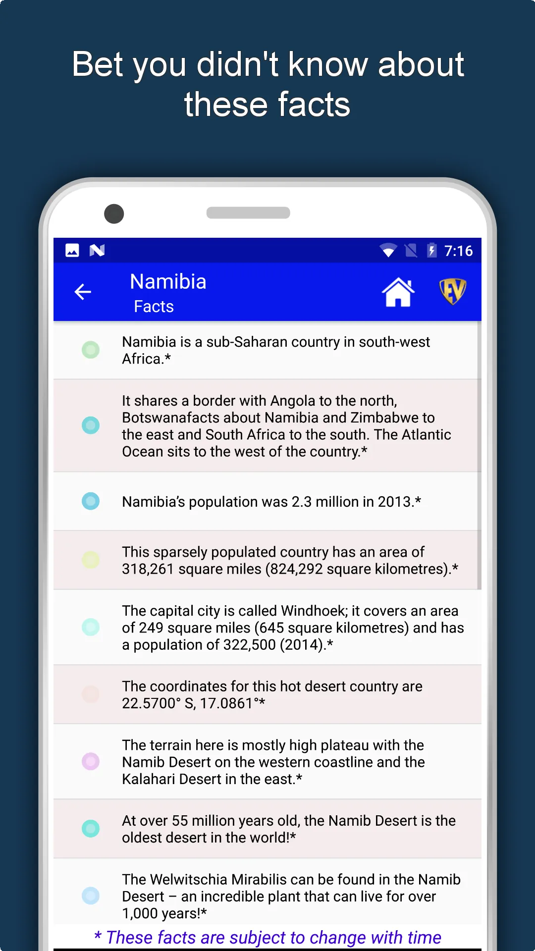 Namibia Travel & Explore, Offl | Indus Appstore | Screenshot