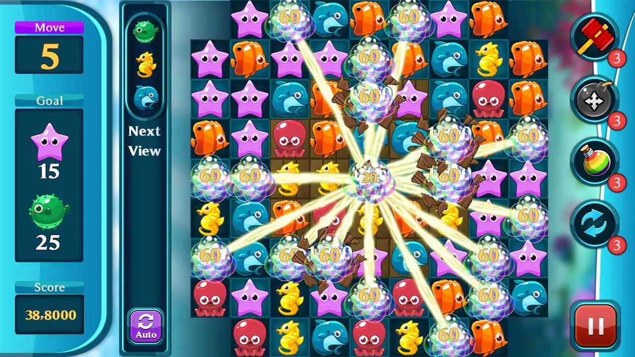 Ocean Match Puzzle | Indus Appstore | Screenshot