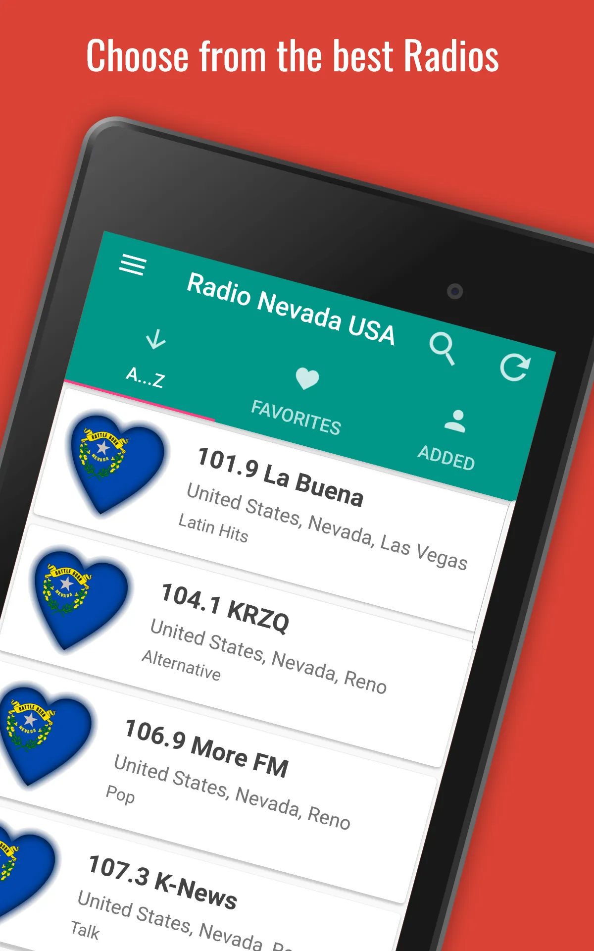 Nevada Radio | Indus Appstore | Screenshot