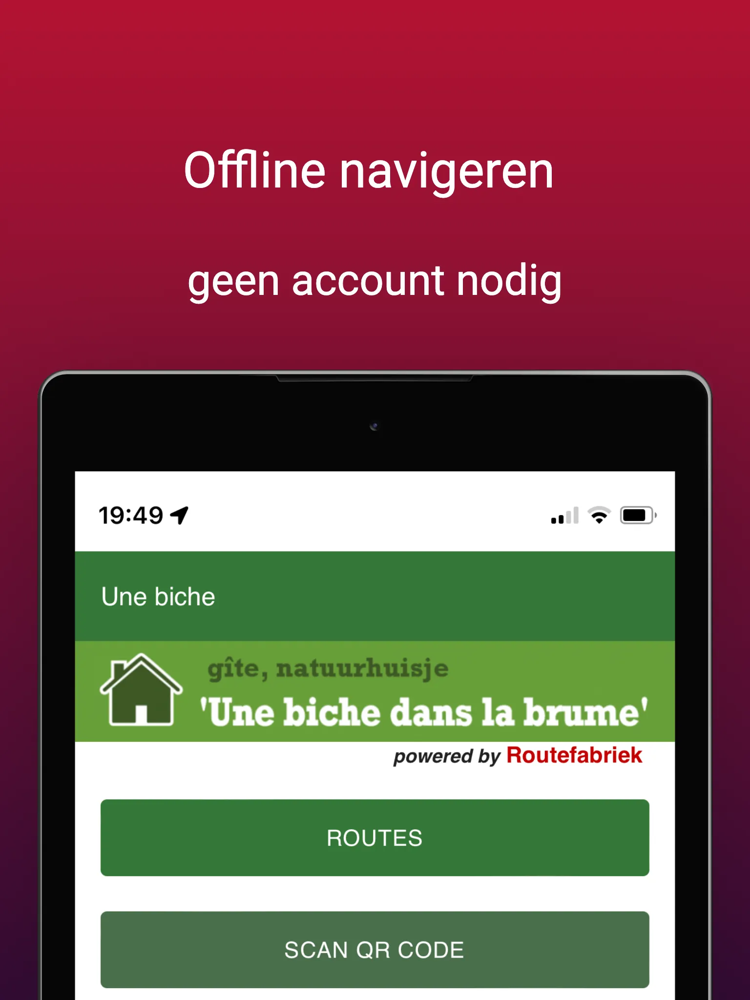 Routefabriek | Indus Appstore | Screenshot