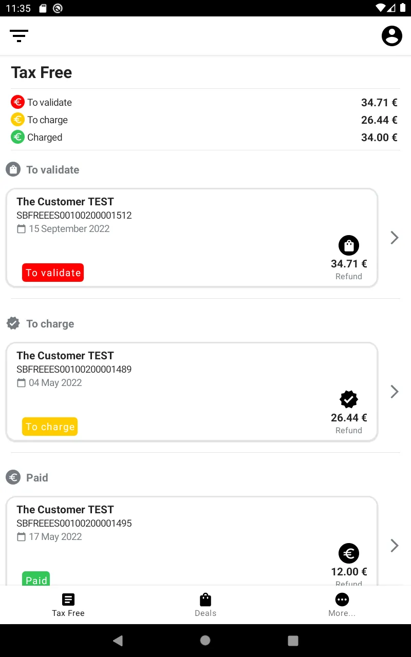 smartTax: Tax Free b.free! | Indus Appstore | Screenshot