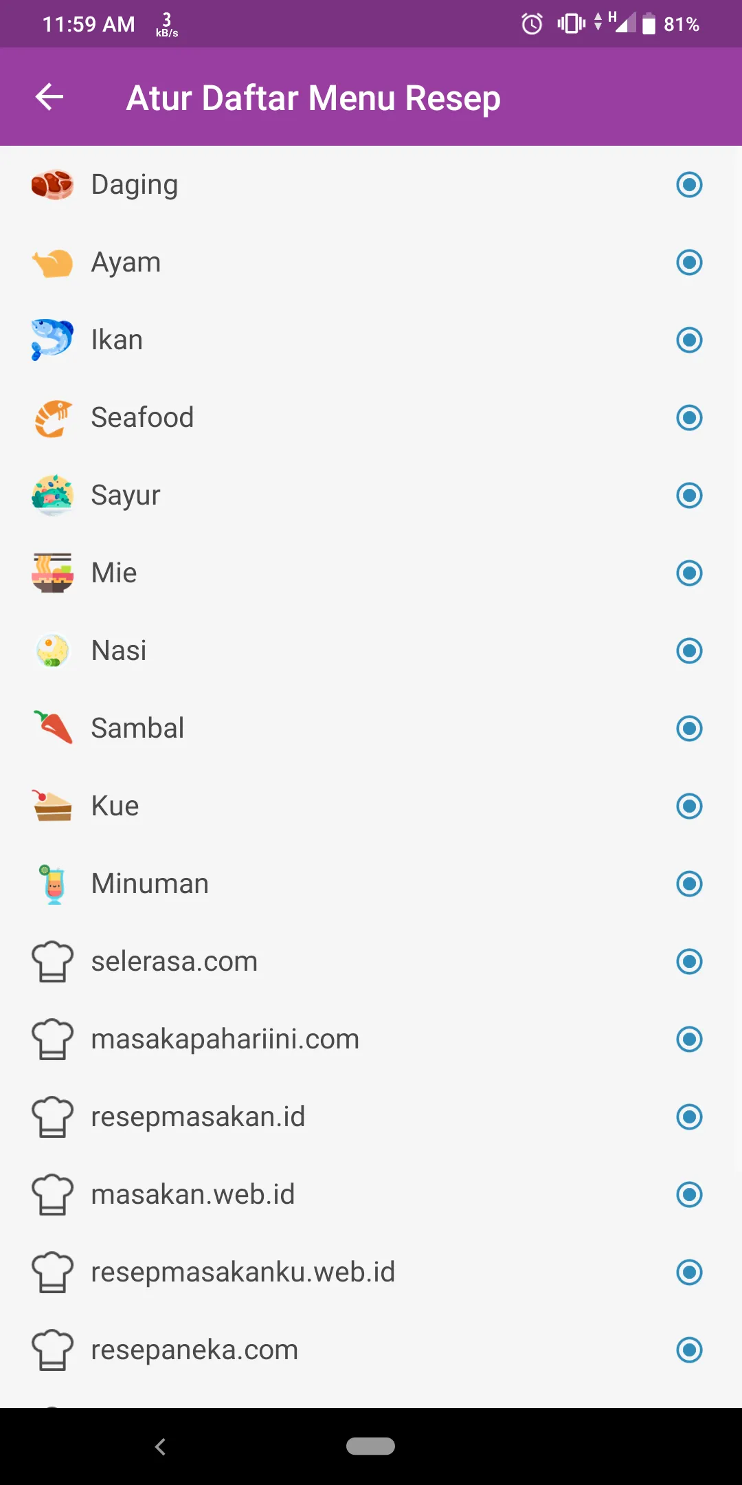 Resep Masakan Indonesia | Indus Appstore | Screenshot