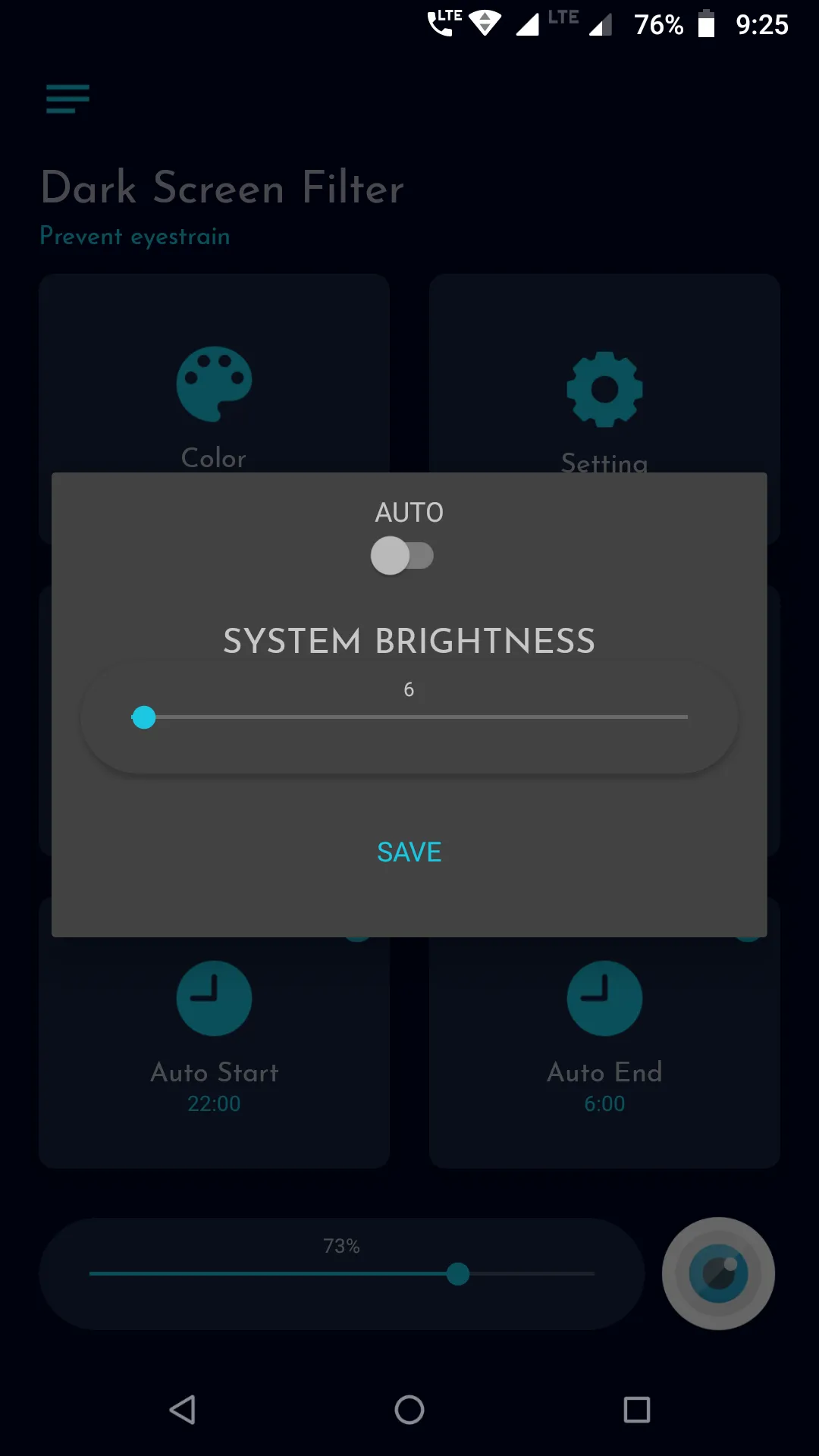 Dark screen filter - Dark mode | Indus Appstore | Screenshot