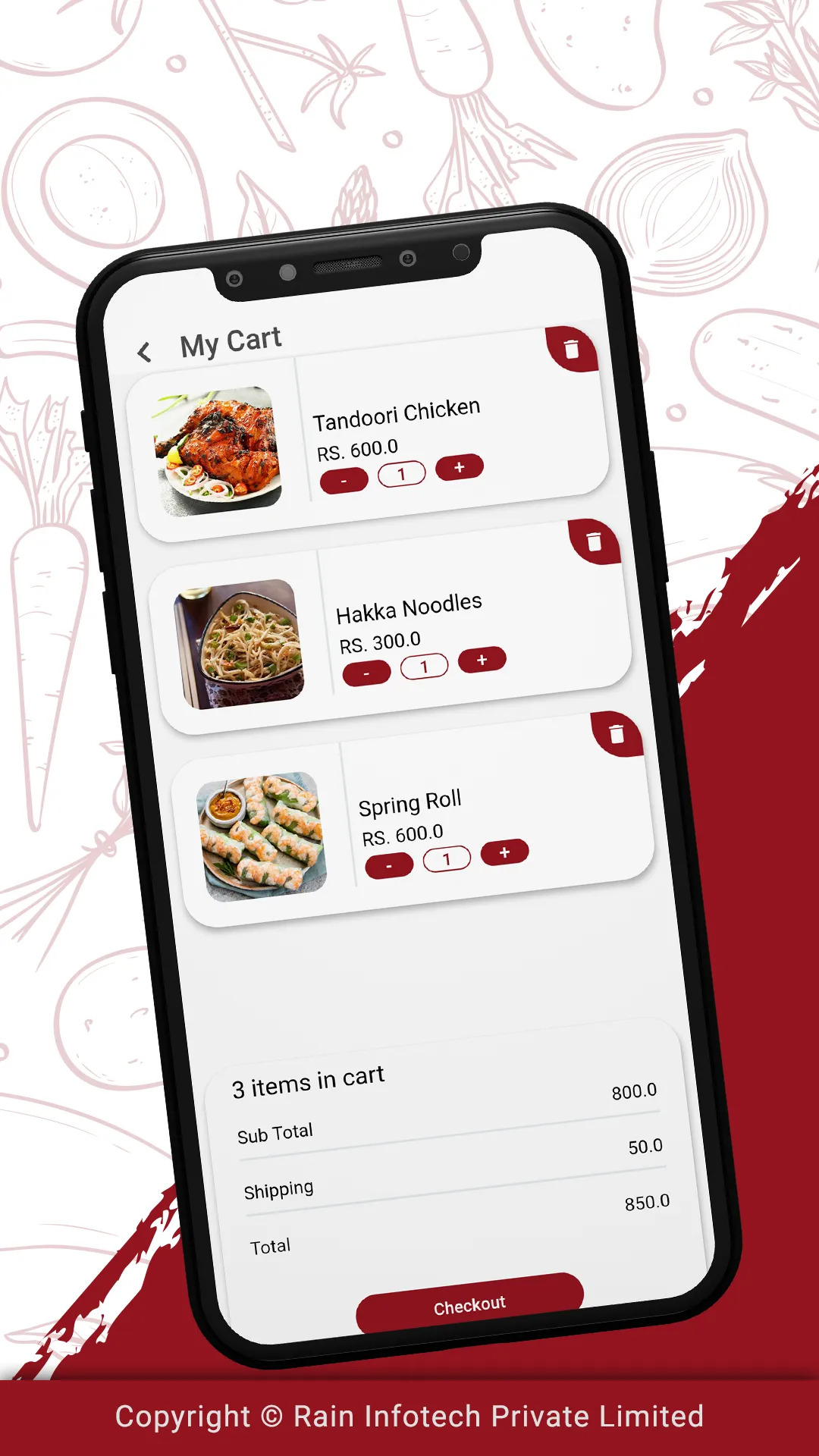 Flutter Food Delivery UI Kit | Indus Appstore | Screenshot