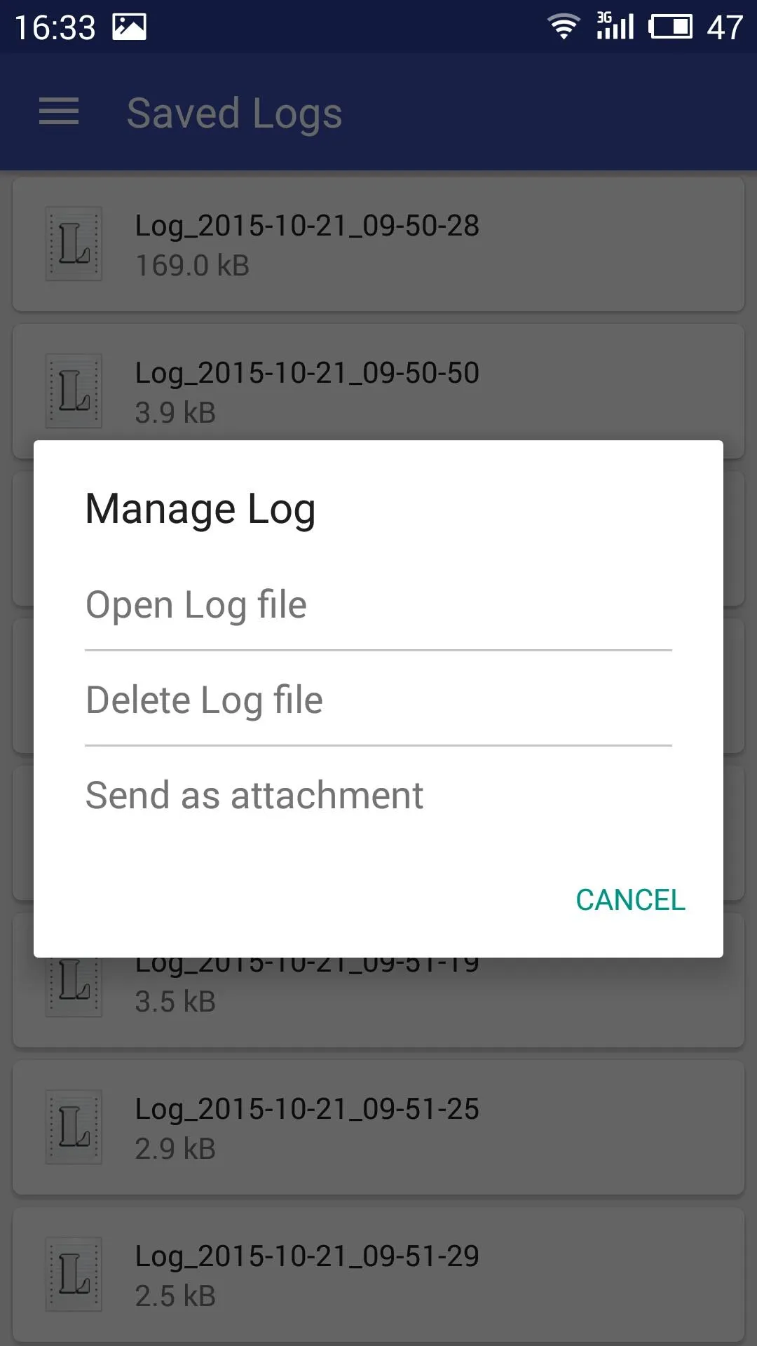 Logcat Extreme | Indus Appstore | Screenshot