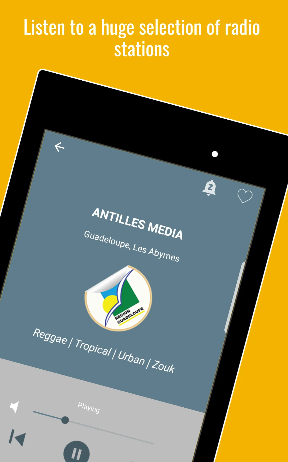 Radio Guadeloupe | Indus Appstore | Screenshot