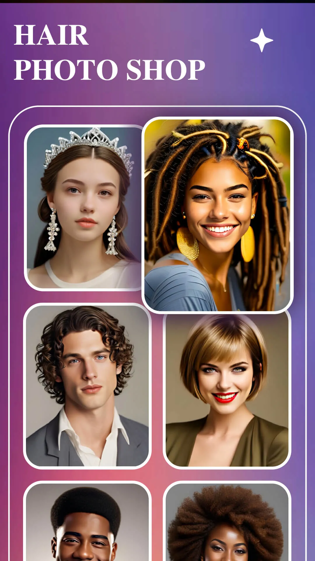 Hair Lab: AI hairstyle Face | Indus Appstore | Screenshot