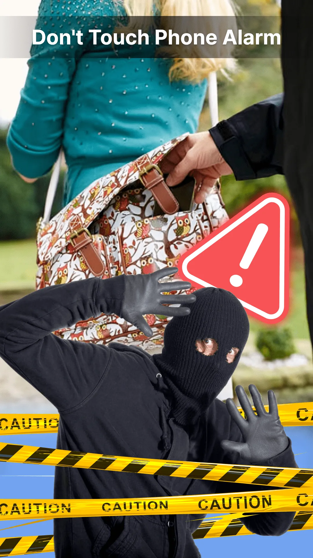 Don't Touch My Phone Alarm | Indus Appstore | Screenshot