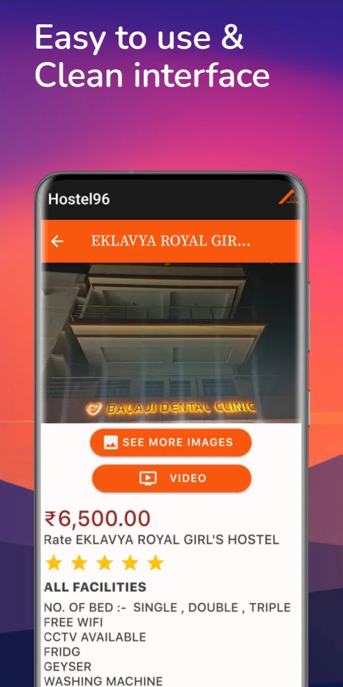 Hostel96 - hostel, pg & more | Indus Appstore | Screenshot