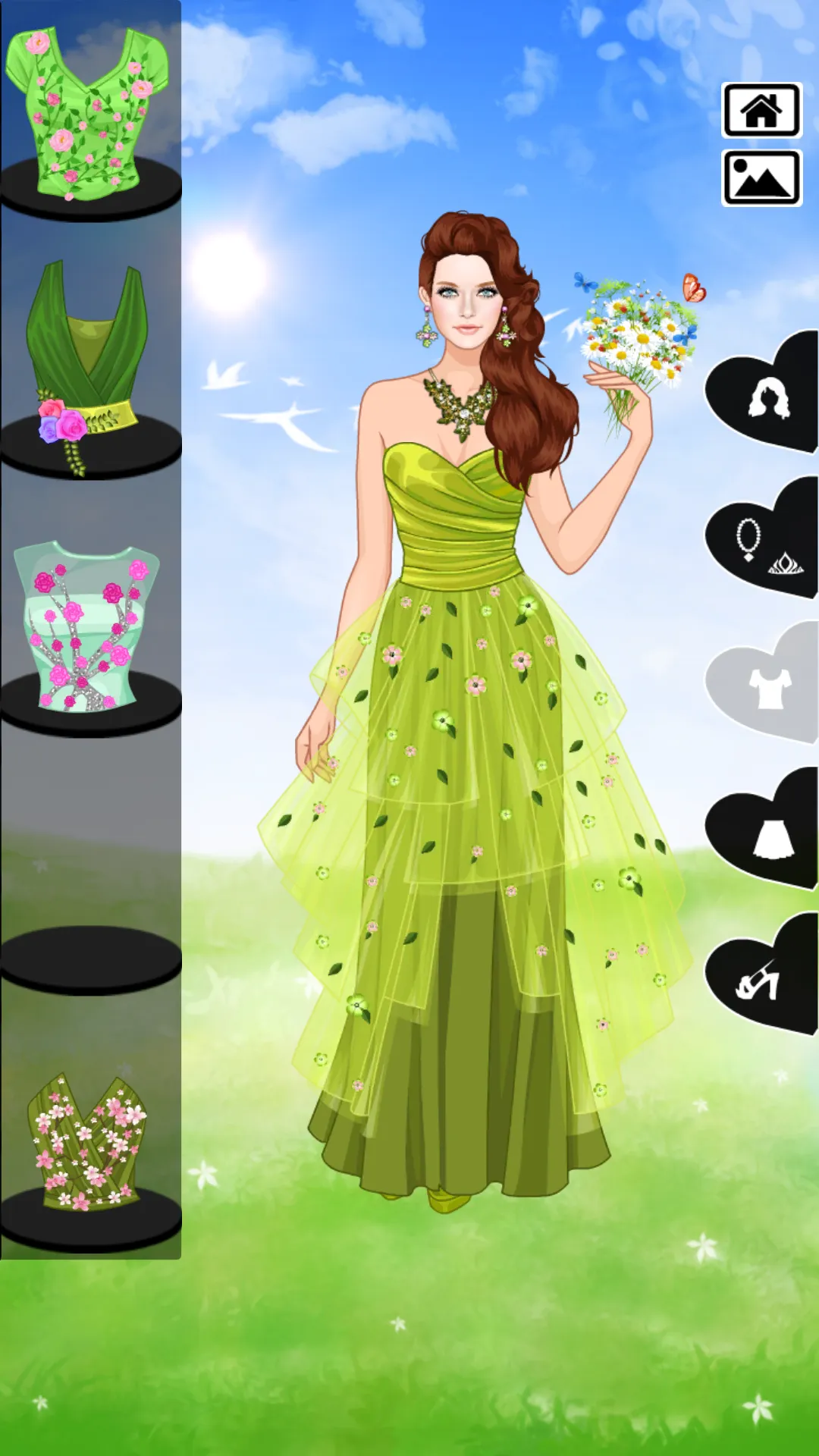 Element Princess dress up game | Indus Appstore | Screenshot