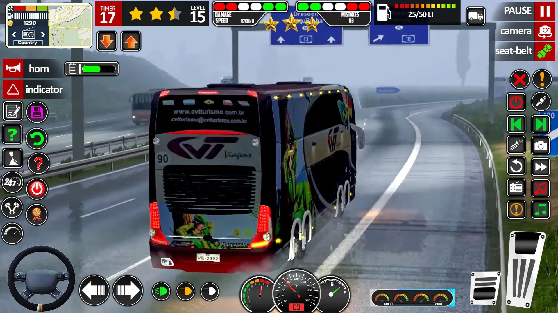 Bus Simulator Coach Bus Game | Indus Appstore | Screenshot