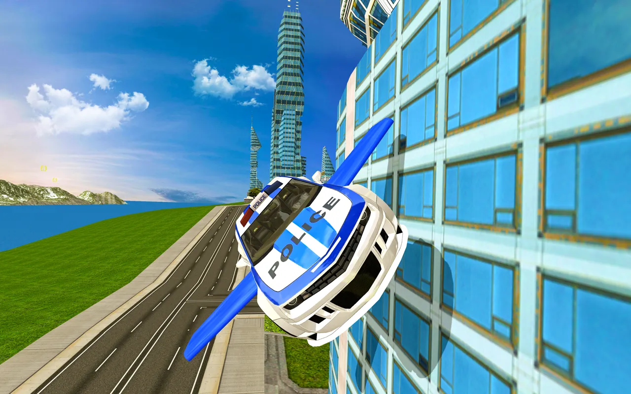 Drive Real Police Flying Car | Indus Appstore | Screenshot