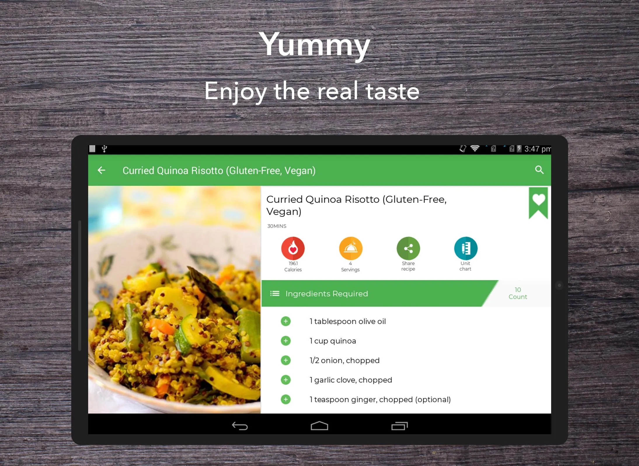 Gluten Less Recipes | Indus Appstore | Screenshot