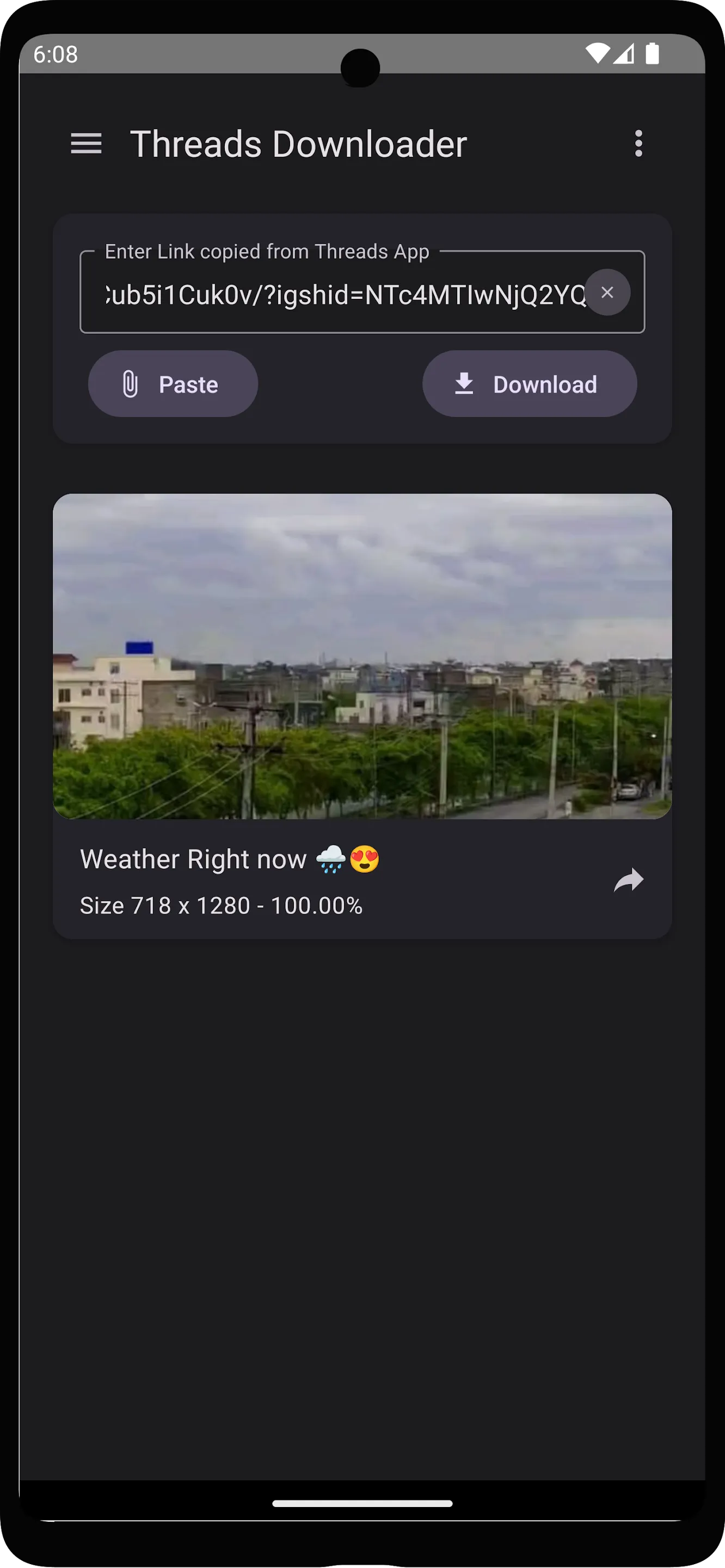 Threads Video Downloader | Indus Appstore | Screenshot