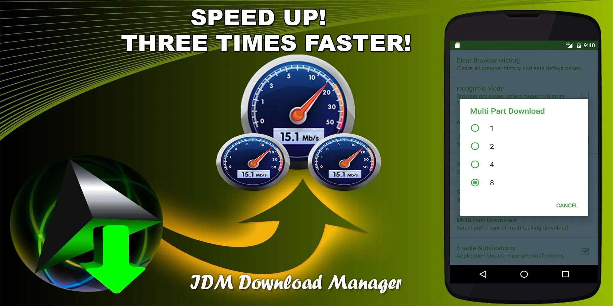 IDM+ Download Manager | Indus Appstore | Screenshot