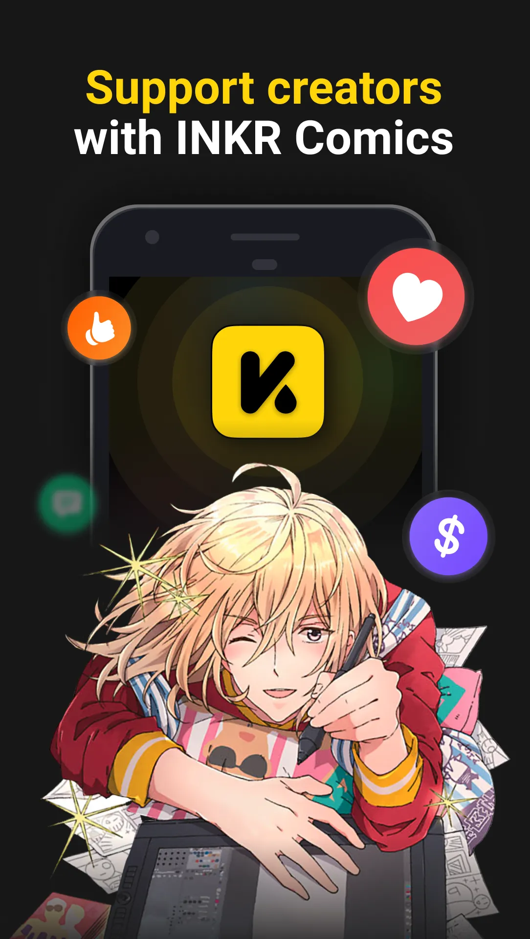 INKR — Comics, Manga, Webtoons | Indus Appstore | Screenshot