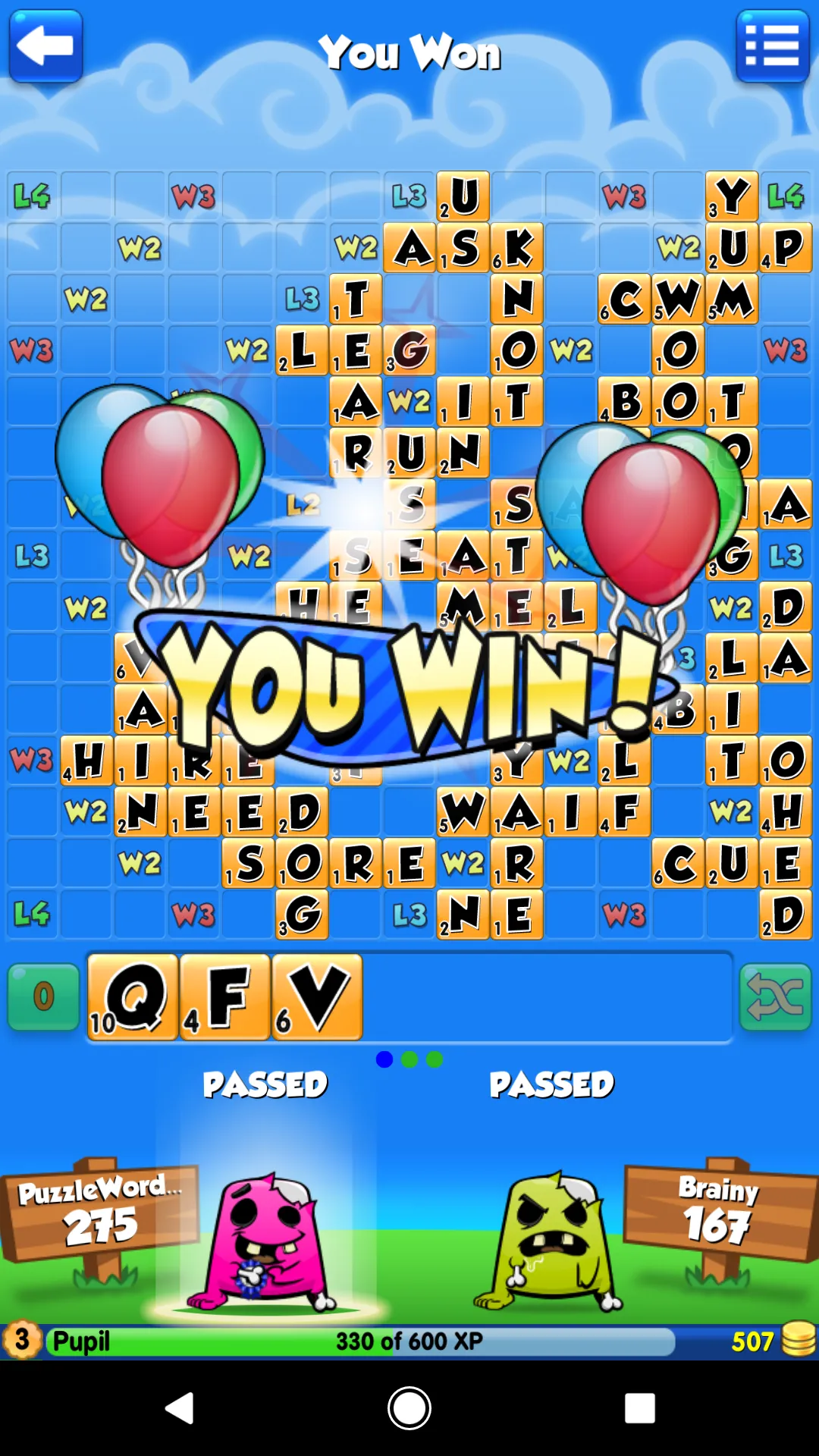 Word Chums | Indus Appstore | Screenshot