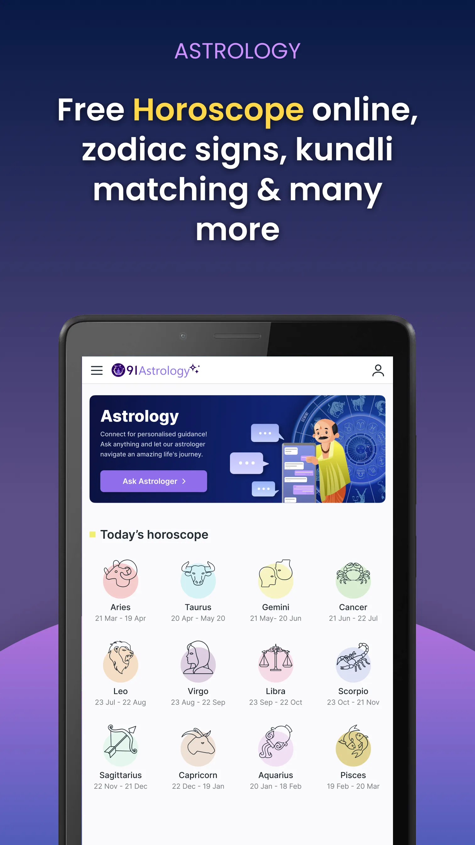 91Astrology Talk to Astrologer | Indus Appstore | Screenshot