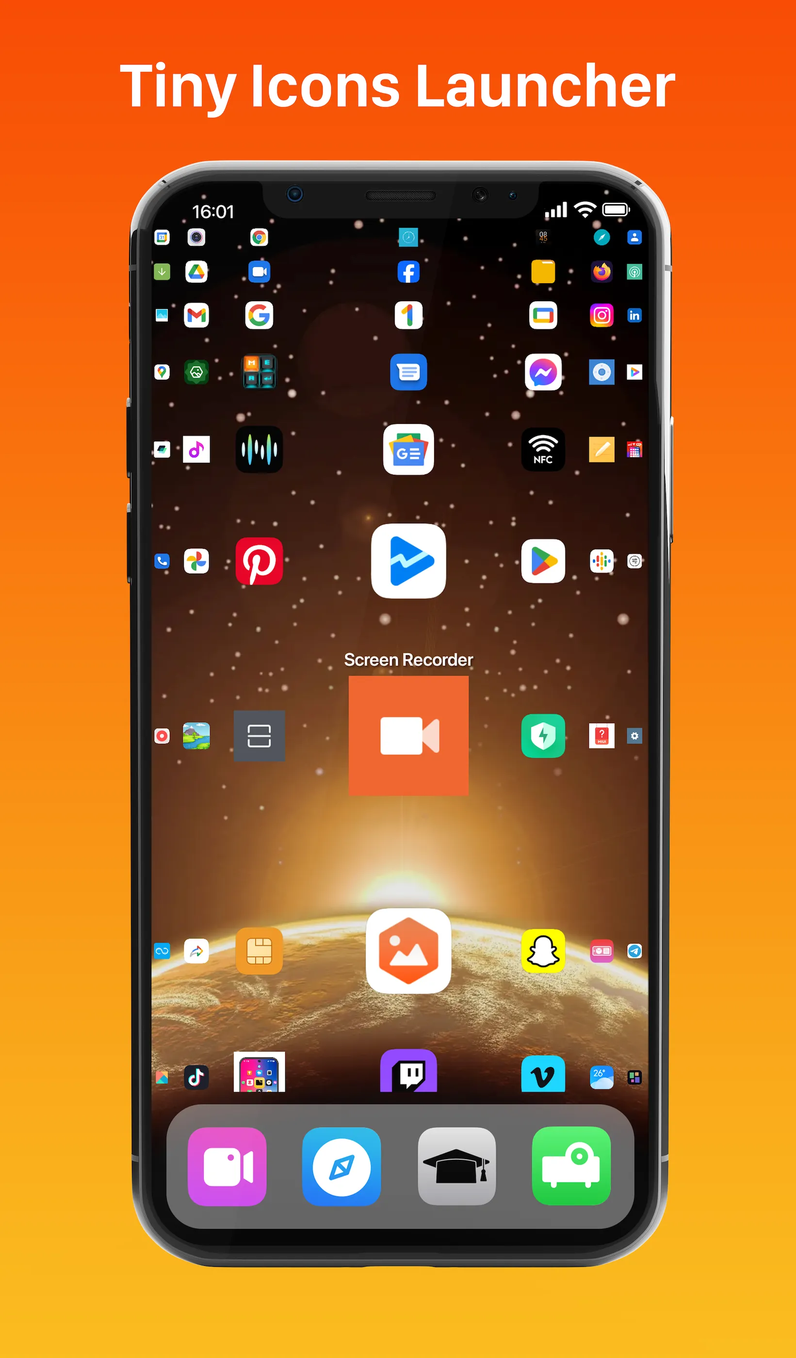 Tiny Icons Launcher | Indus Appstore | Screenshot