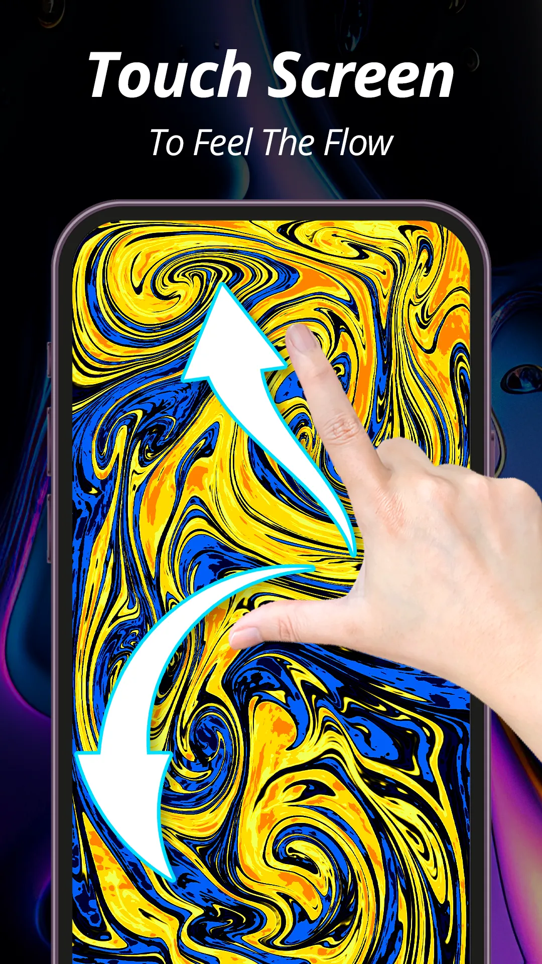 Live Wallpaper: Magic Fluid | Indus Appstore | Screenshot