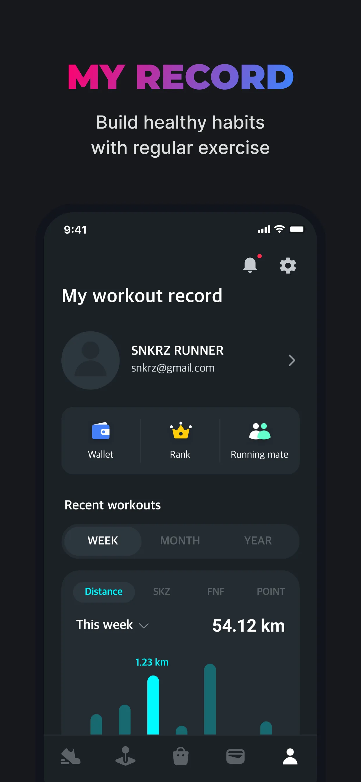 SNKRZ - A fitness rewards app | Indus Appstore | Screenshot