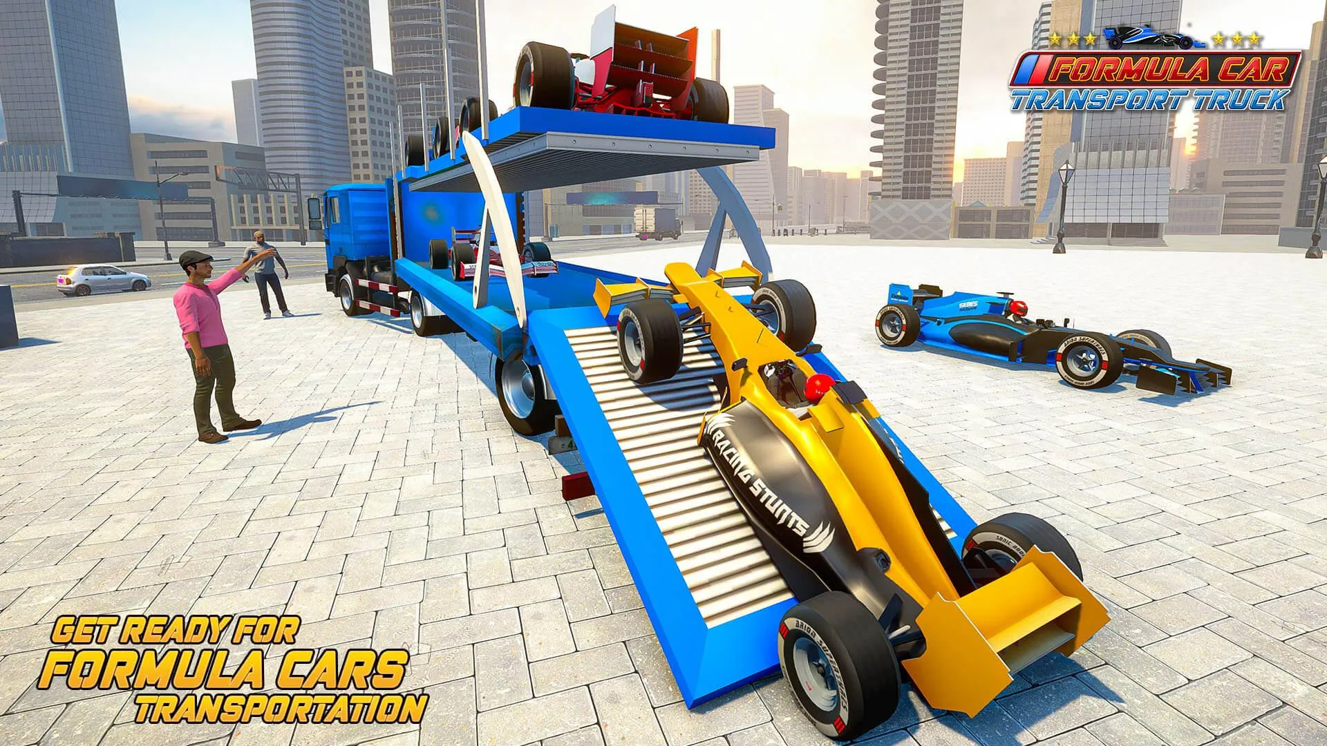 Formula Car Transporter Truck | Indus Appstore | Screenshot