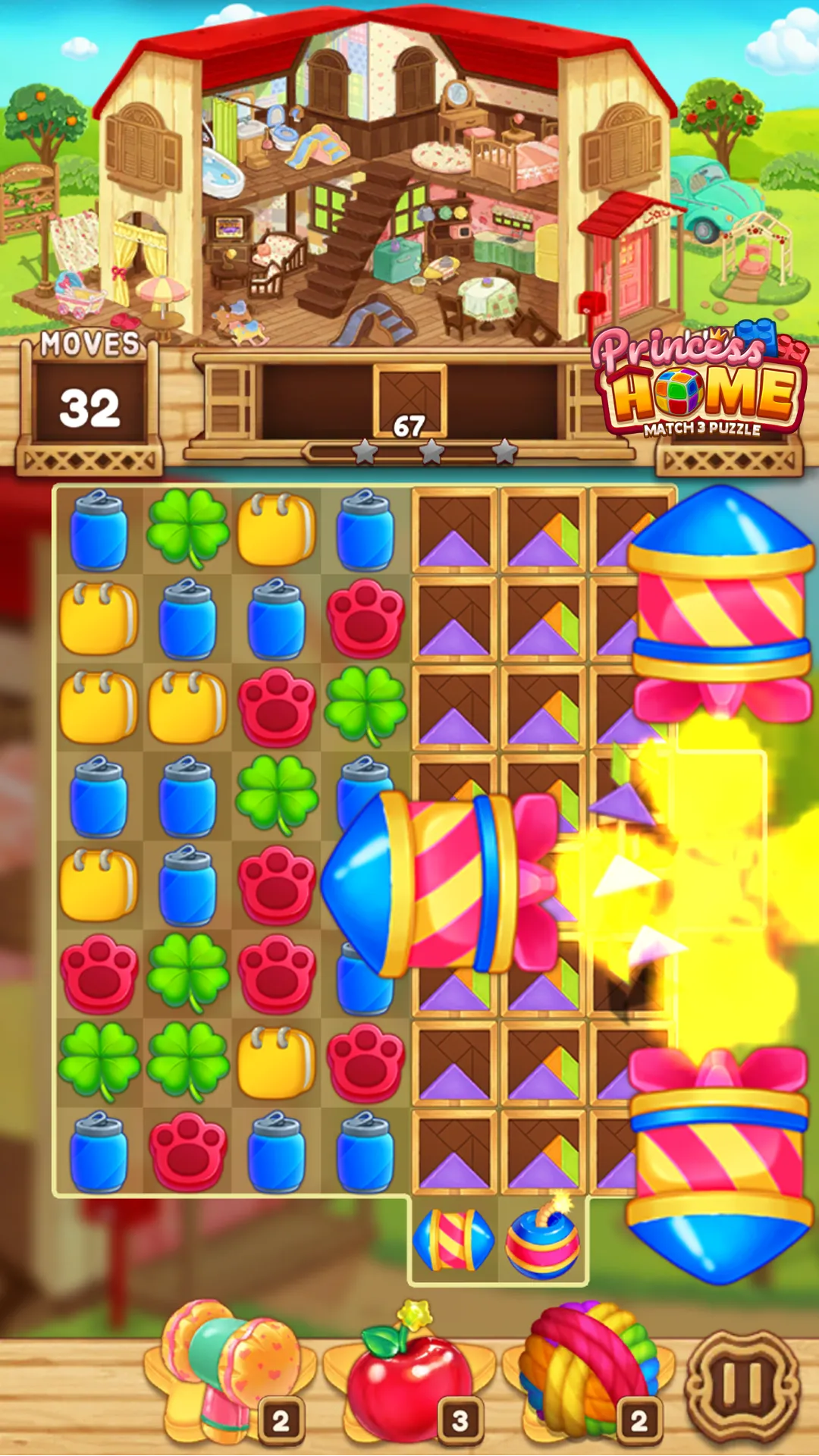 Princess Home: Match 3 Puzzle | Indus Appstore | Screenshot