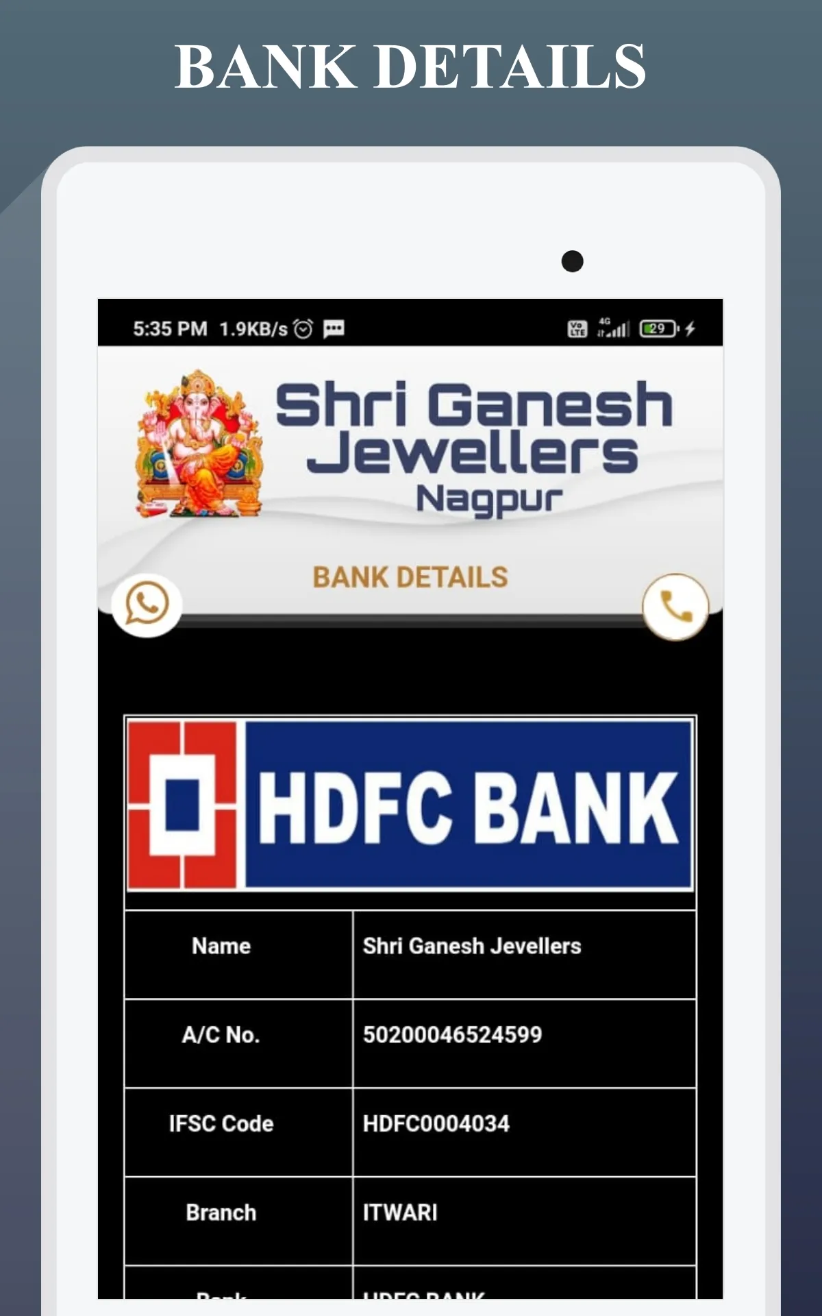 Shri Ganesh Jewellers Saheb Na | Indus Appstore | Screenshot