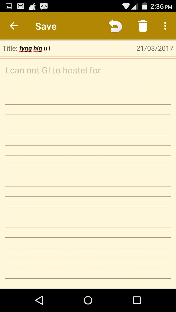 Notepad Lite - Simple Notebook | Indus Appstore | Screenshot