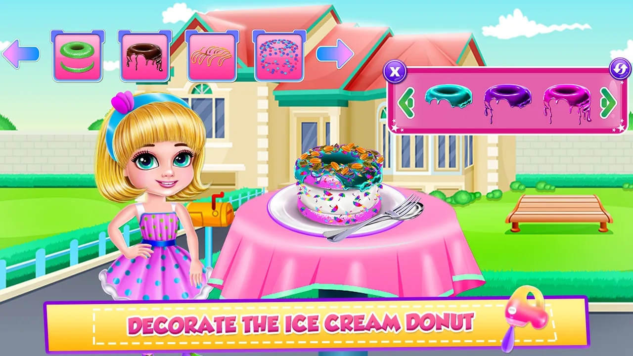 Ice Cream Donuts Cooking | Indus Appstore | Screenshot