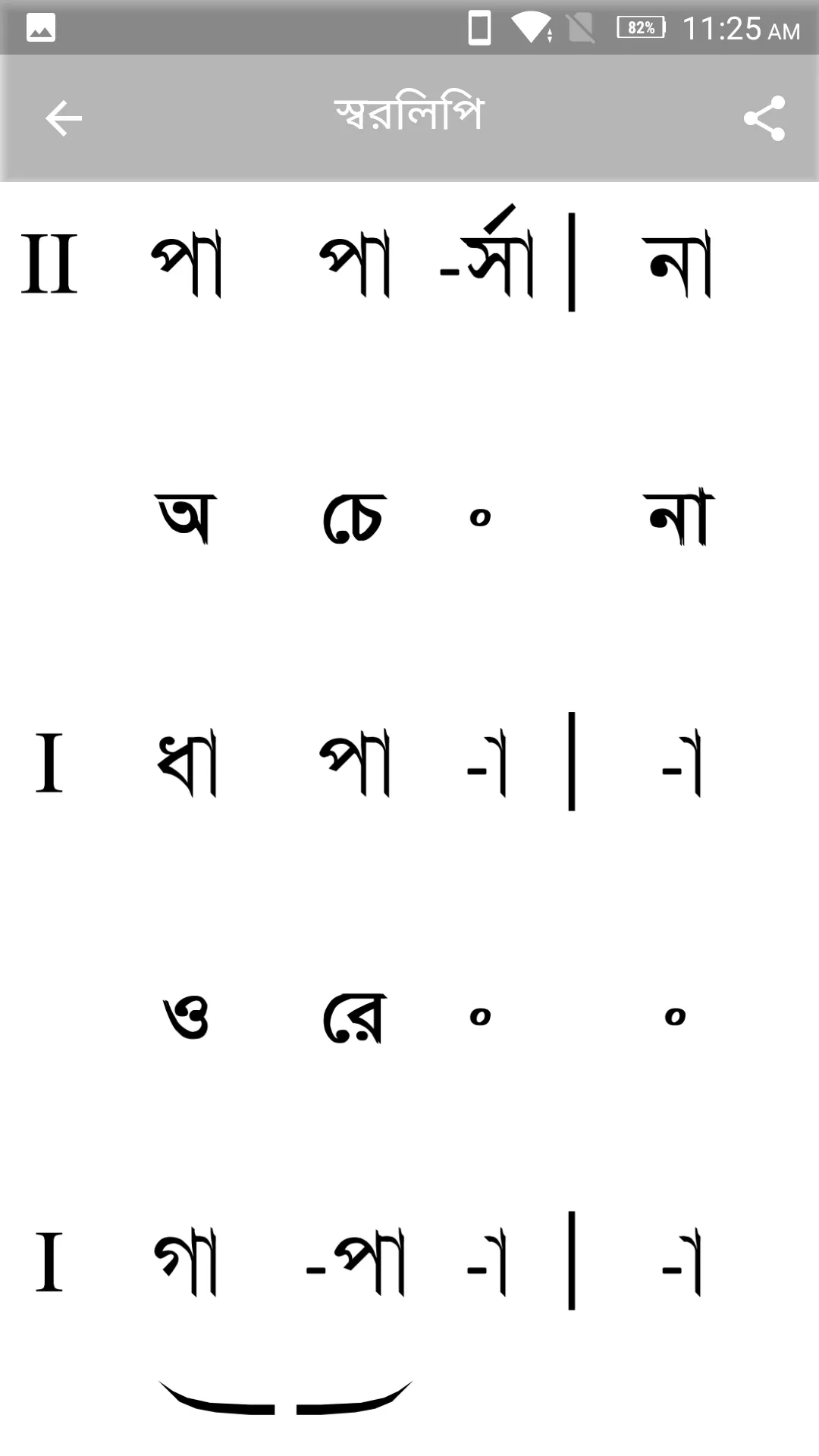 Rabindrasangeet Swarabitan | Indus Appstore | Screenshot