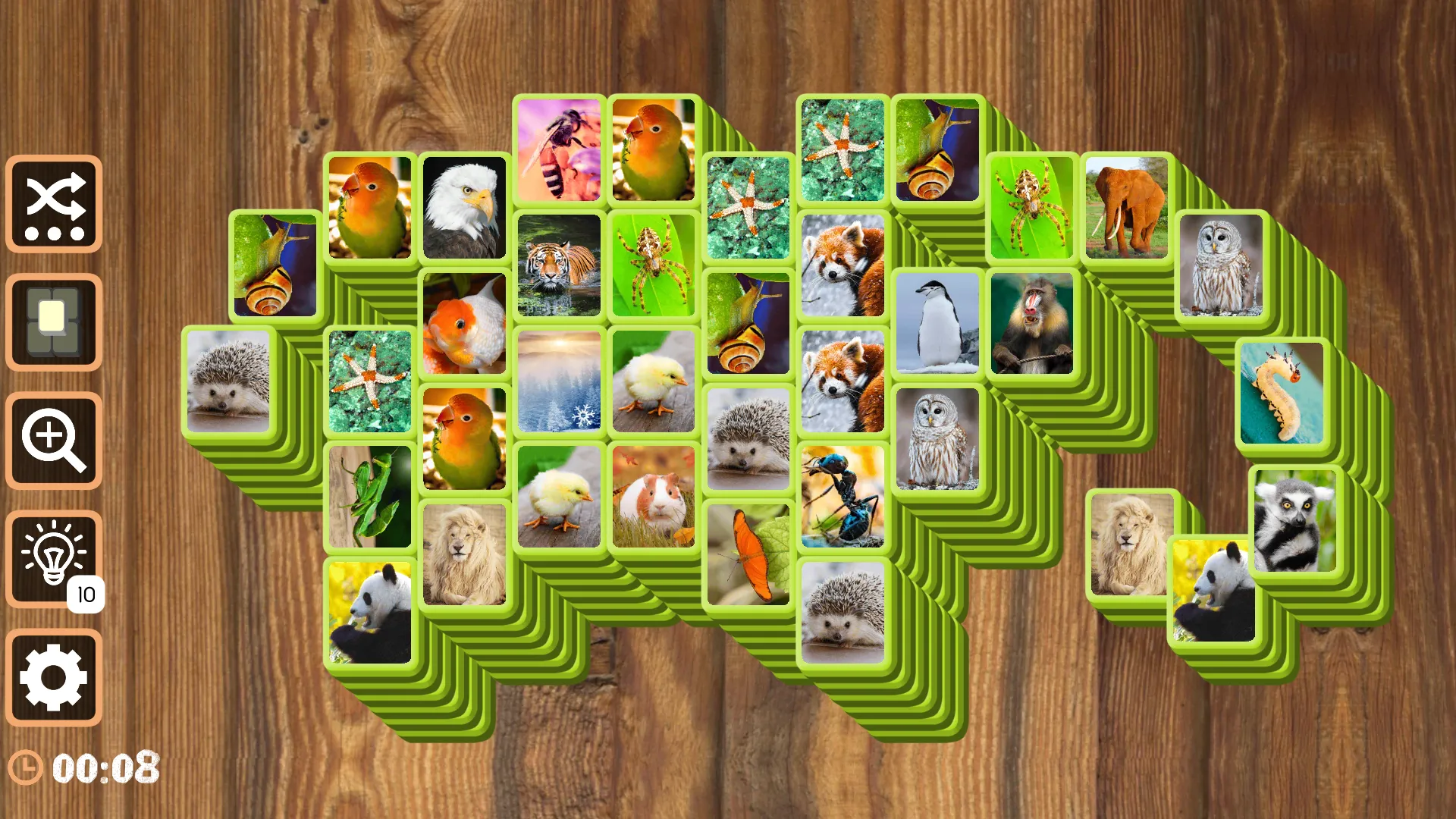 Mahjong Fauna-Animal Solitaire | Indus Appstore | Screenshot