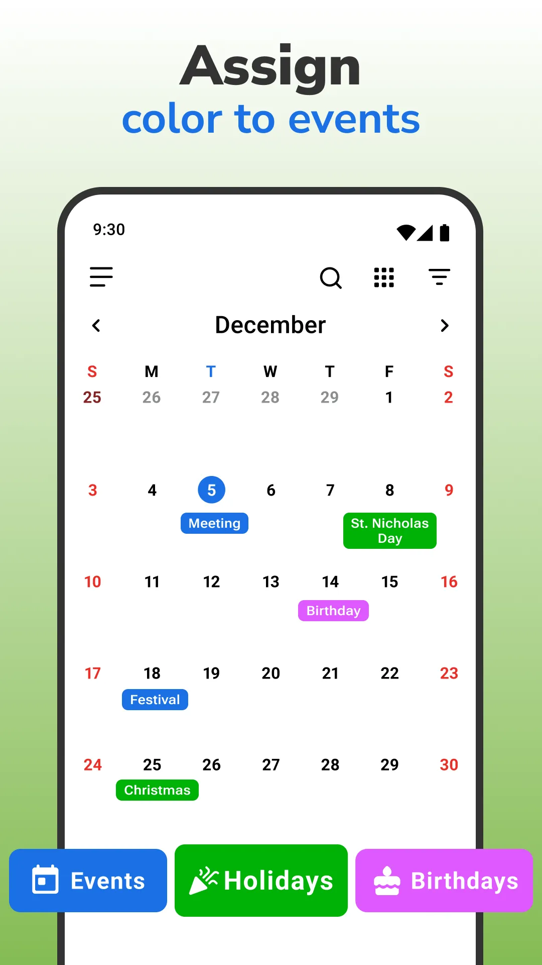 Calendar 2024 | Indus Appstore | Screenshot