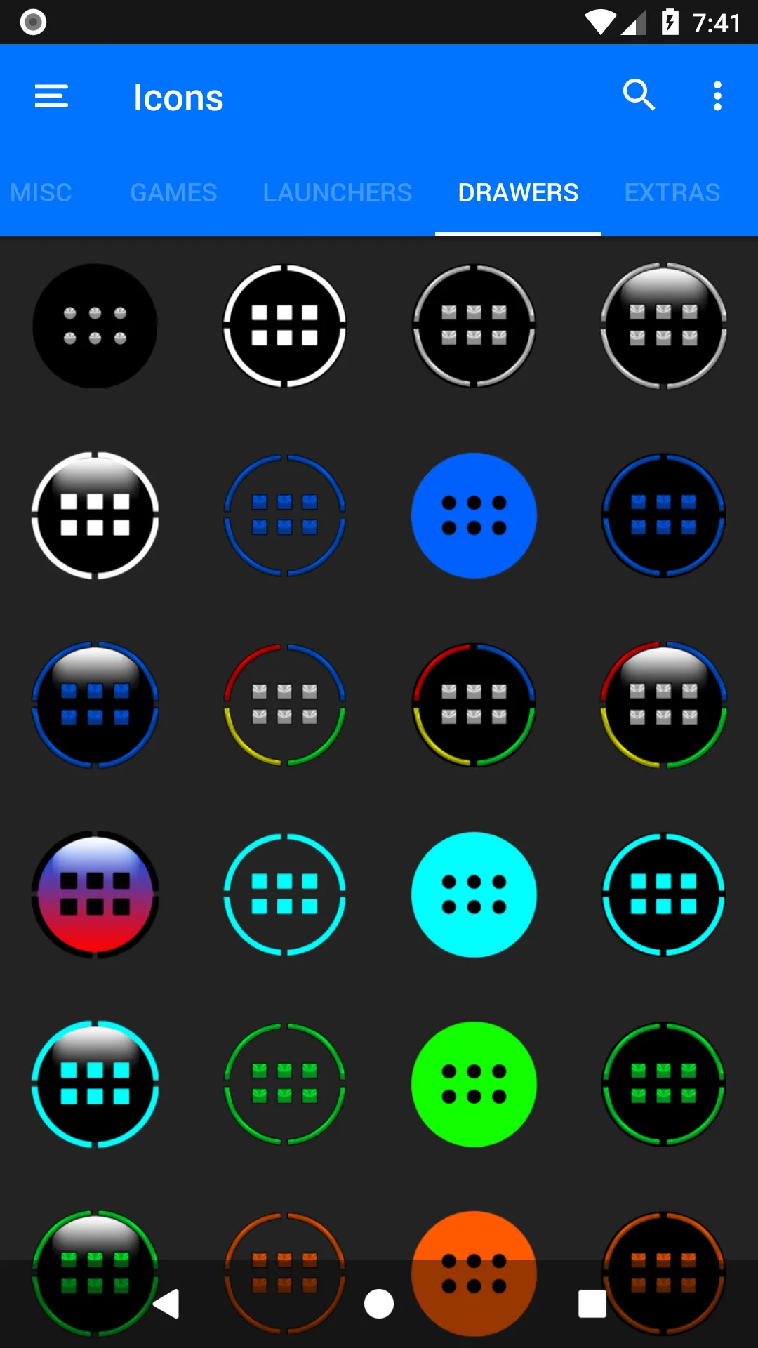 Colorful Flat Icon Pack | Indus Appstore | Screenshot