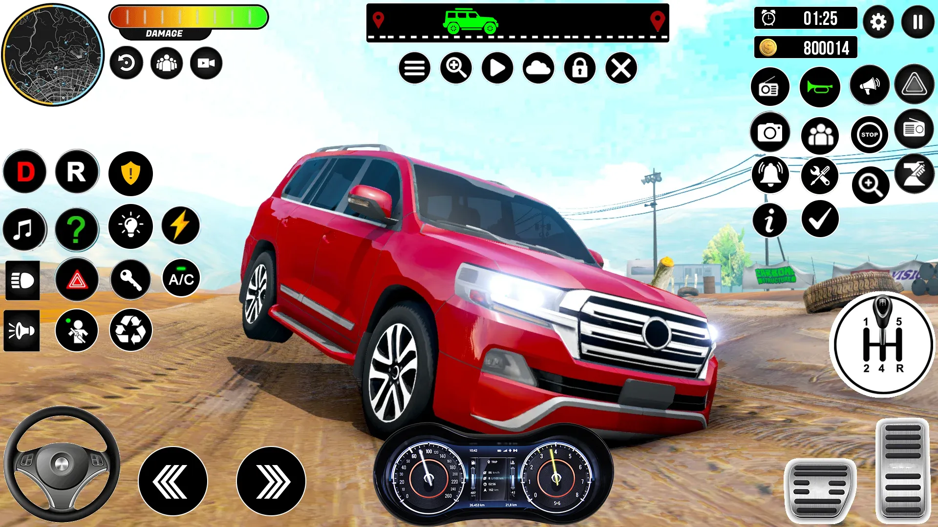 Offroad Hill 4x4 jeep driving | Indus Appstore | Screenshot