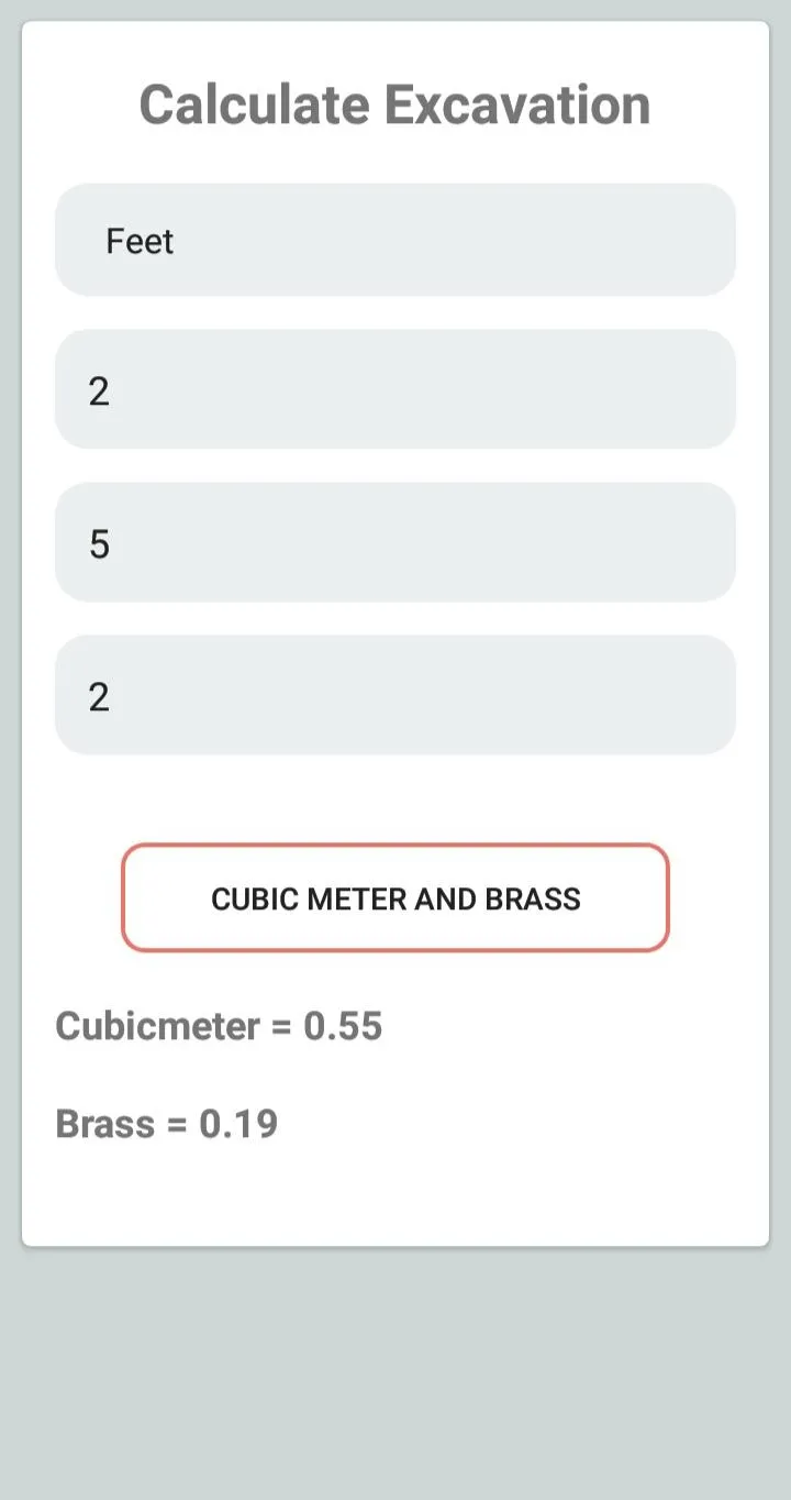 Construction Material Calculat | Indus Appstore | Screenshot