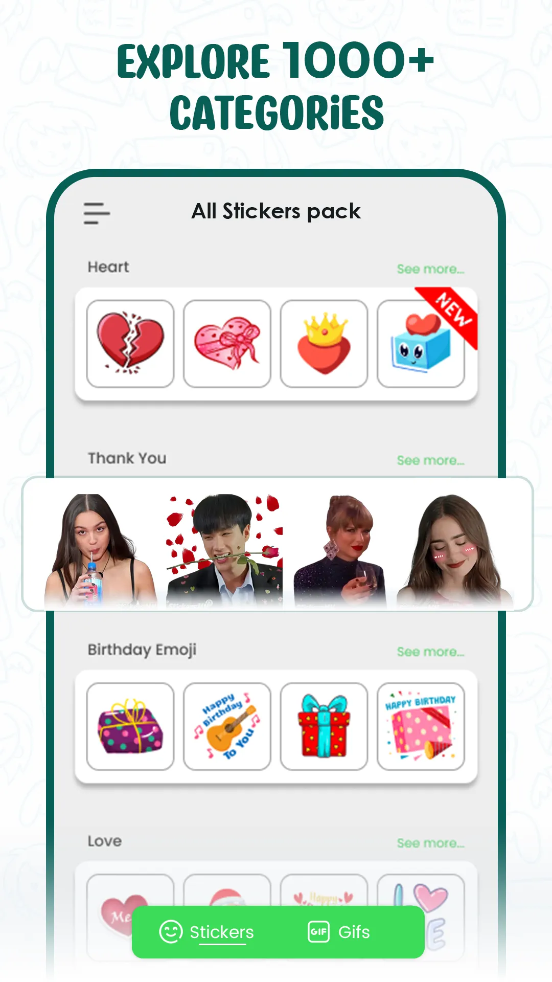 Stickers, Emoji & Stickers app | Indus Appstore | Screenshot