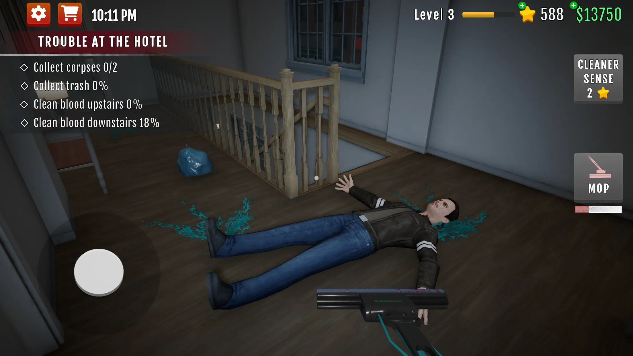 Crime Scene Cleaner: Mobile 3D | Indus Appstore | Screenshot