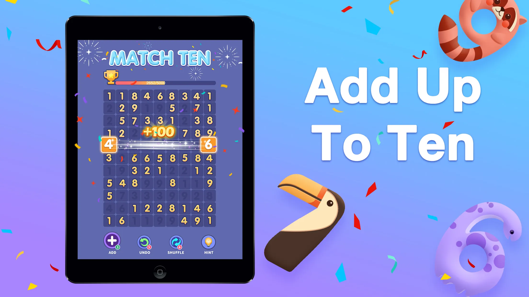 Match Ten - Number Puzzle | Indus Appstore | Screenshot