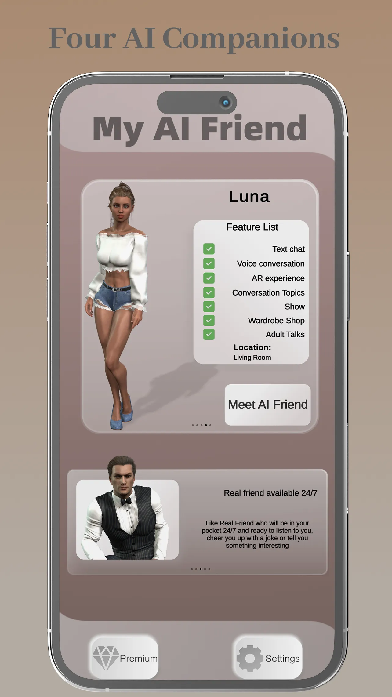 My AI Friend - Virtual Chatbot | Indus Appstore | Screenshot