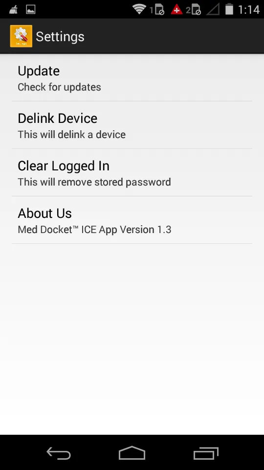 Med Docket ICE | Indus Appstore | Screenshot