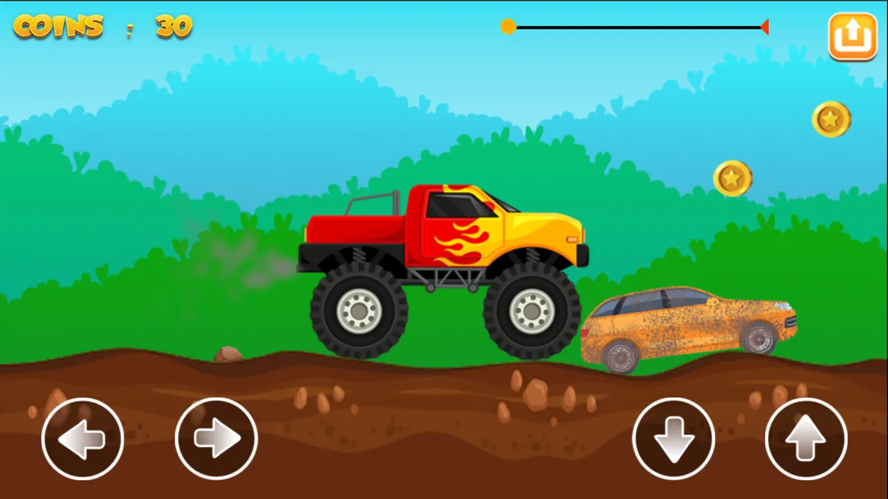 Monster Truck Challenge | Indus Appstore | Screenshot