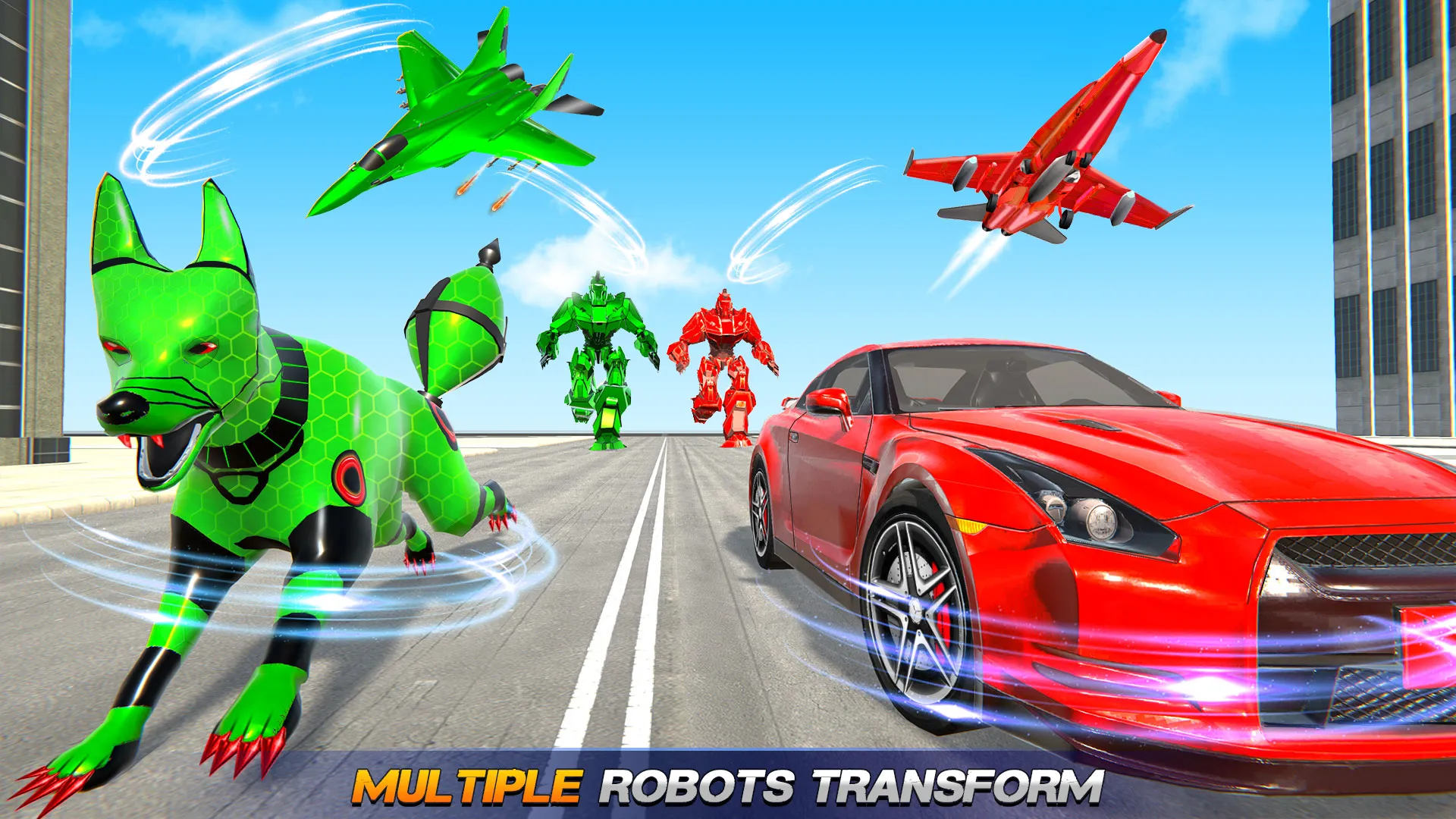 Wild Jackal Robot Bike Games | Indus Appstore | Screenshot