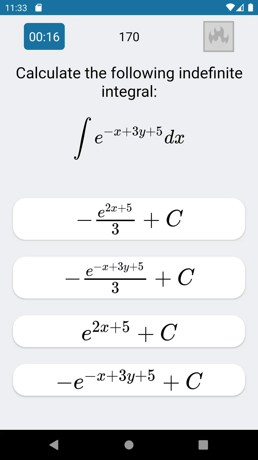 IntegrApp: Integral exercises | Indus Appstore | Screenshot