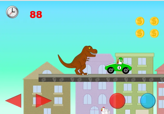 Angry Rex City | Indus Appstore | Screenshot