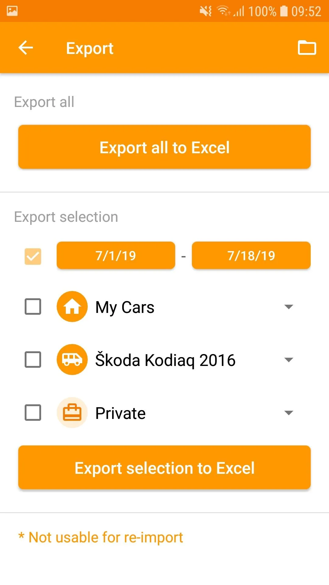 Easy Car Logbook | Indus Appstore | Screenshot