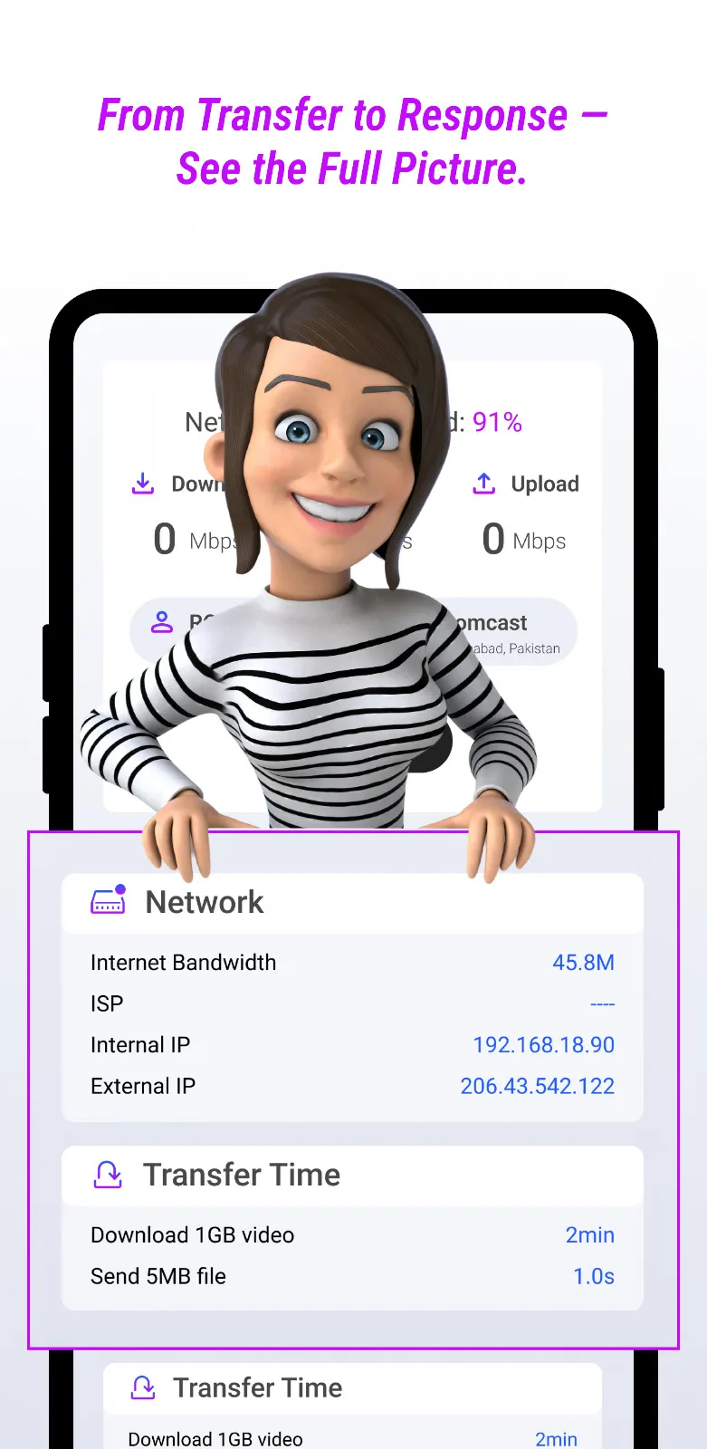 SpeedX: Internet Speed Tester | Indus Appstore | Screenshot