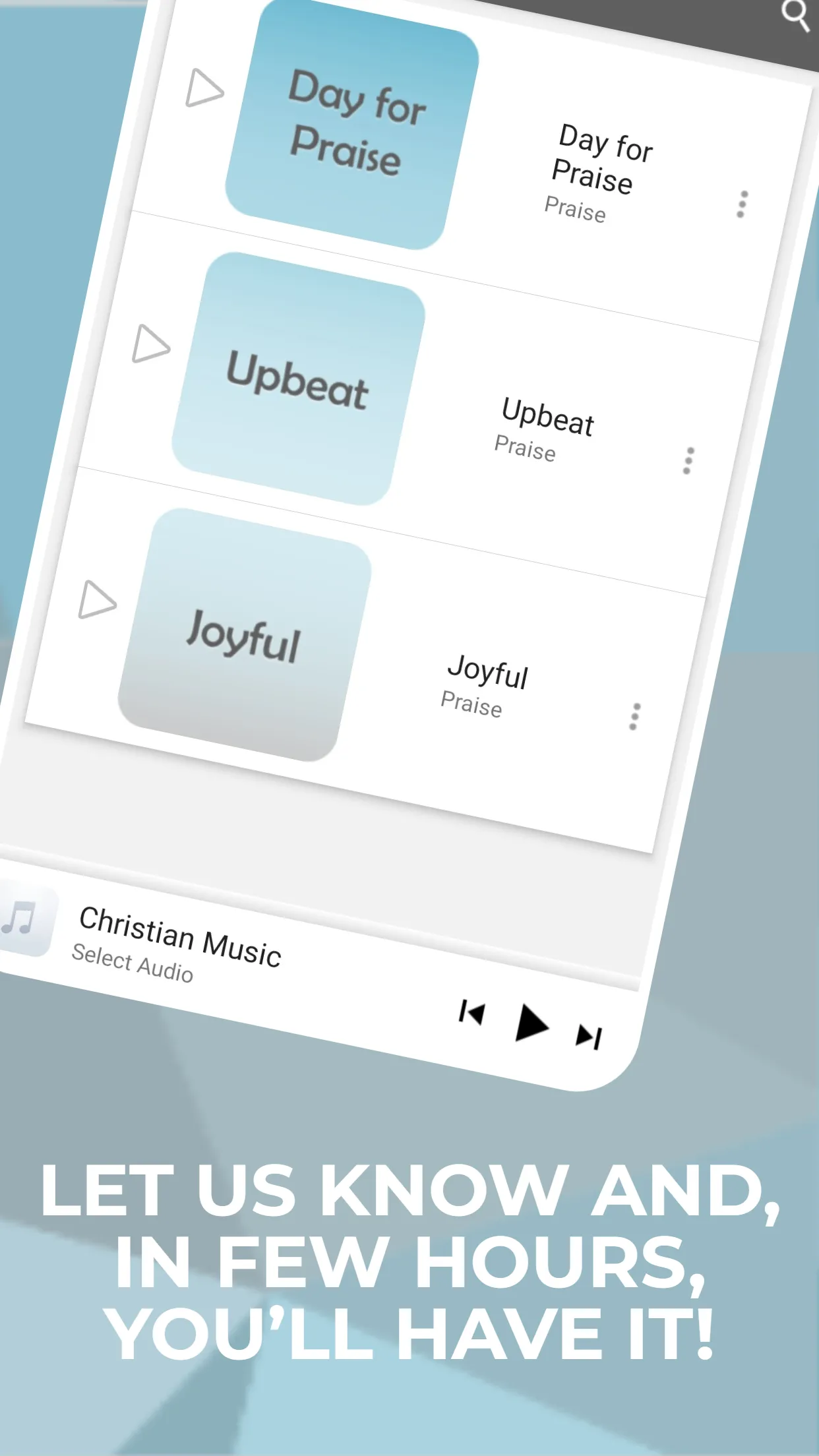 Christian & Worship Music | Indus Appstore | Screenshot